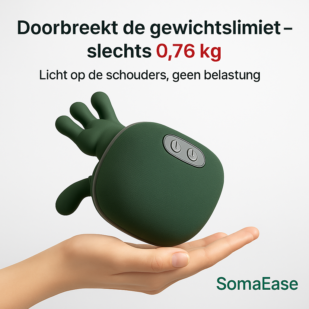 Relaxio™ Nek- en Rugmassager