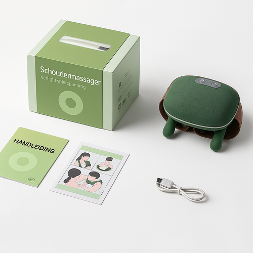 Relaxio™ Nek- en Rugmassager